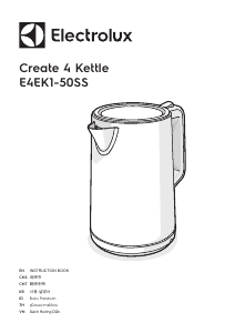 Manual Electrolux E4EK1-50SS Create 4 Kettle