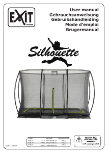 Mode d’emploi Exit Silhouette Trampoline