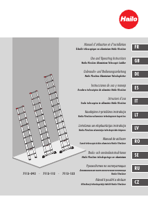 Manuale Hailo 7113-092 FlexLine Scaletta