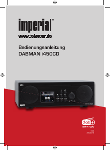 Bedienungsanleitung Imperial Dabman i450 CD Stereoanlage