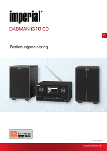 Manual Imperial Dabman i310 CD Stereo-set