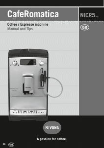 Handleiding Nivona CafeRomatica 520 Koffiezetapparaat