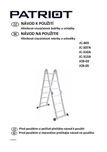 Manuál Patriot JC-307A Žebřík