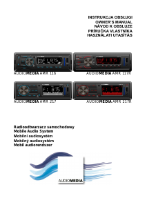 Instrukcja Audiomedia AMR 116 Radio samochodowe