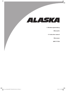 Manual Alaska MW1717GN Microwave