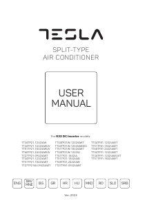 Használati útmutató Tesla TT68TP81-2432IAWT Légkondicionáló berendezés