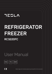 Käyttöohje Tesla RC3220FC Jääkaappipakastin