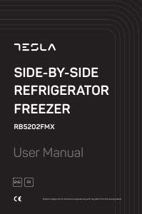 Handleiding Tesla RB5202FMX Koel-vries combinatie