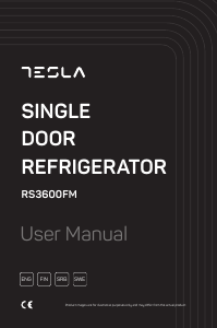 Bruksanvisning Tesla RS3600FM Kylskåp