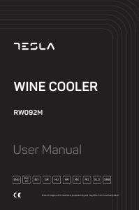 Priročnik Tesla RW092M Omara za vino