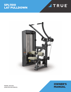 Manual True SPL1100 Multi-gym
