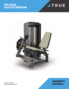 Manual True SPL0100 Multi-gym