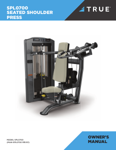 Manual True SPL0700 Multi-gym