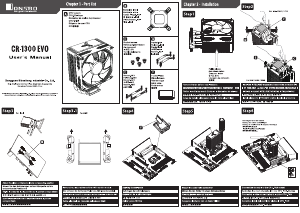 Manual Jonsbo CR-1300 EVO CPU Cooler