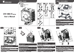 Mode d’emploi Jonsbo CR-1400 E Refroidisseur de CPU