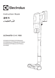 Manual de uso Electrolux EFP91822 UltimateHome 900 Aspirador