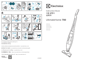 Manual de uso Electrolux EFS71421 UltimateHome 700 Aspirador
