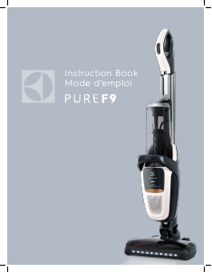 Manual de uso Electrolux PF91-6XRF Pure F9 Aspirador