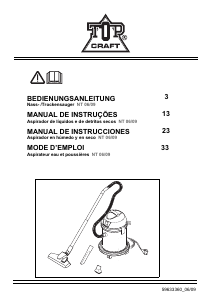 Mode d’emploi Topcraft NT 06/09 Aspirateur