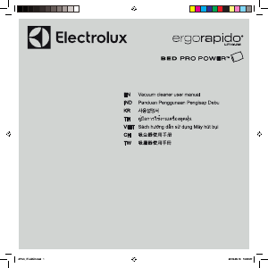 Manual Electrolux ZB3233B ErgoRapido Vacuum Cleaner