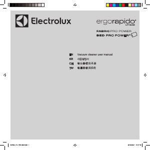 Handleiding Electrolux ZB3235BP ErgoRapido Stofzuiger