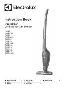 사용 설명서 일렉트로룩스 ZB3316AK ErgoRapido 진공 청소기