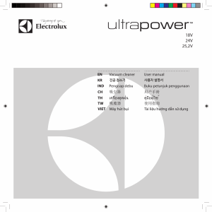 Panduan Electrolux ZB5011 UltraPower Penyedot Debu