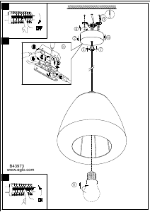 Mode d’emploi Eglo 43973 Lampe