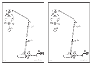 Manuale Eglo 390174 Lampada