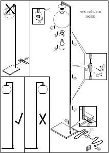 Handleiding Eglo 390253 Lamp