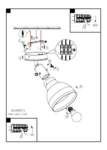 Mode d’emploi Eglo 900711 Lampe