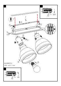 Manuale Eglo 900712 Lampada