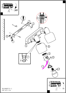 Handleiding Eglo 900715 Lamp