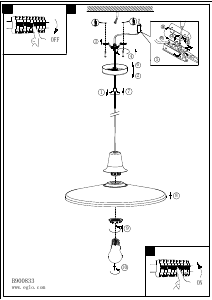 Manuale Eglo 900833 Lampada