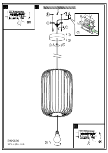 Manual de uso Eglo 900866 Lámpara