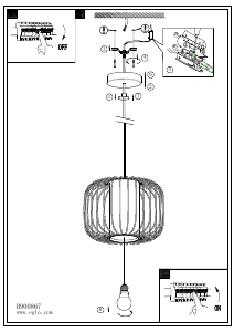 Посібник Eglo 900867 Лампа
