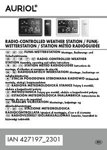 Manuale Auriol IAN 427197 Stazione meteorologica
