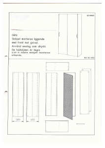 説明書 Talgø Active (120cm) ワードローブ