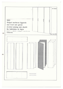 説明書 Talgø Active (180cm) ワードローブ