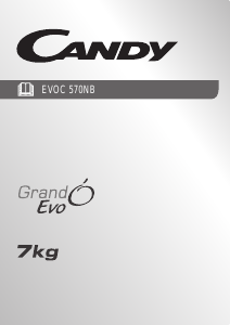 Bedienungsanleitung Candy EVOC 570 NB Trockner