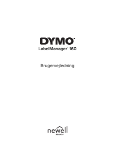 Brugsanvisning Dymo LabelManager 160 Etiketmaskine