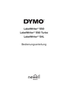 Bedienungsanleitung Dymo LabelWriter 550 Turbo Etikettendrucker