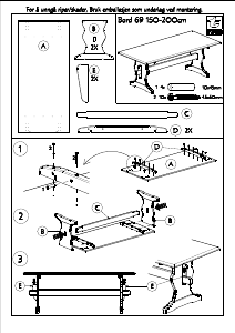 Manual de uso Talgø Finse Mesa de comedor