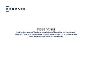 Mode d’emploi ECOVACS Deebot N8 Aspirateur