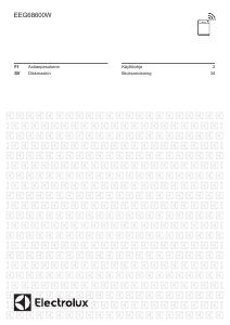 Käyttöohje Electrolux EEG68600W Astianpesukone