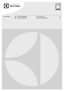 Käyttöohje Electrolux ED7364HPD Kuivausrumpu