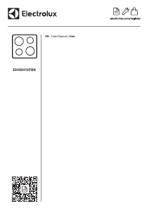 Manual Electrolux E6353IOW Hob