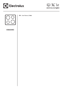 Handleiding Electrolux EIS82449C Kookplaat