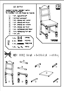 Manual Talgø Finse Cadeira