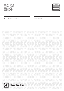 Manuale Electrolux EB3GL7SP Forno